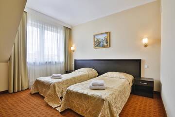 Фото номера Двухместный номер с 1 кроватью или 2 отдельными кроватями Отель Hotel Victoria г. Вейхерово 5